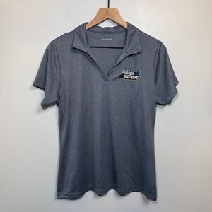 Sport-Tek Women's NCAA March Madness Basketball Polo Shirt Grey Size Large